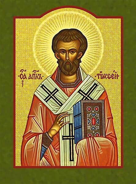 Hl. Timotheus, Ikone (Bild: Wikicommons)